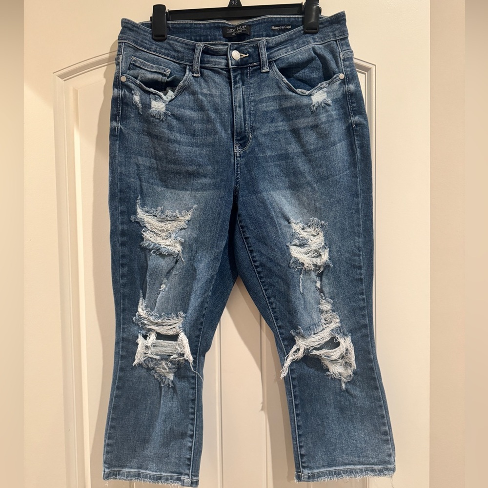 Judy Blue Skinny Capri Jeans